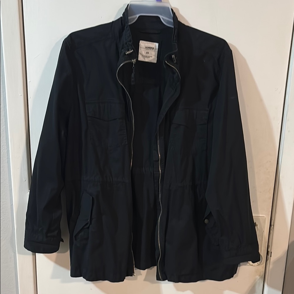 Sonoma Women's Utility Jacket - Black